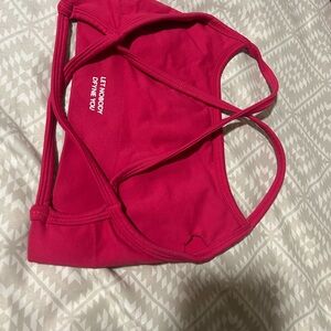 Women's Red Sports Bra